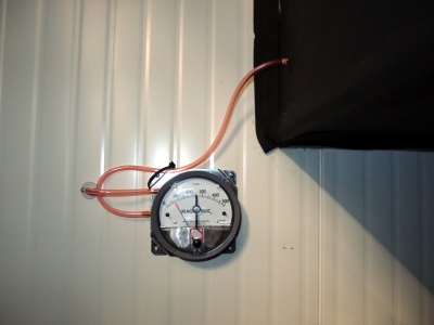 Diferenční manometr zanesení filtru Magnehelic