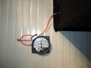 Diferenční manometr zanesení filtru Magnehelic