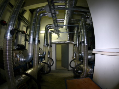 VZT chlazení vakuové strojovny