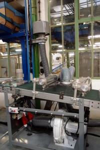 Sestava instalovaná na výrobní lince