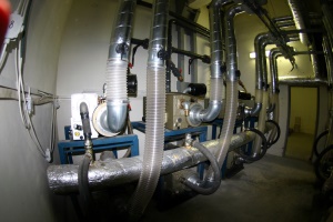 VZT chlazení vakuové strojovny