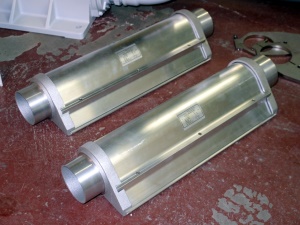 Dvojice vzduchových nožů AK-T/A o délce 400mm