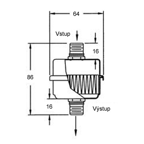 Rozměry filtrů CSS-05-025-038