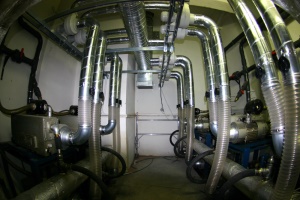 VZT chlazení vakuové strojovny