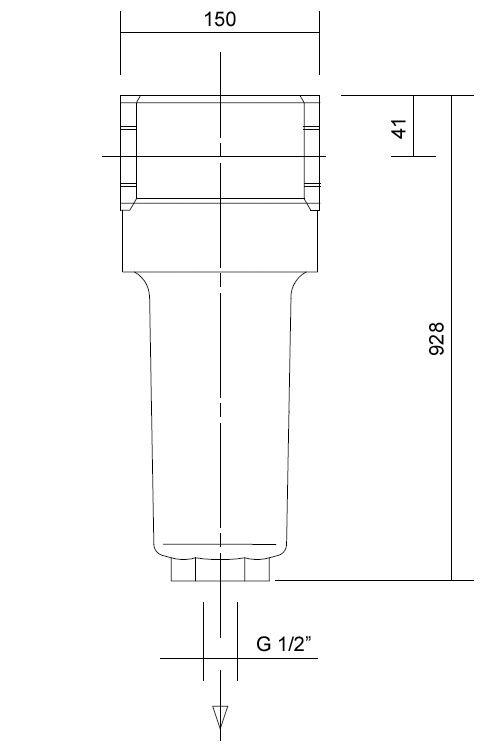 Rozměry filtrů HFN 175-205