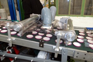 Záběr ze zkušebního provozu