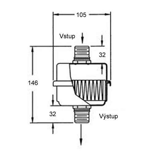 Rozměry filtrů CSS-11-075-100