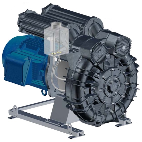ATEX dmychadlo s bočním kanálem K-MS GOR TMD 2G
