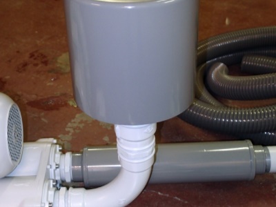 Sací filtr s tlumením hluku řady FS